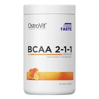 Амінокислота BCAA OstroVit BCAA 2:1:1, 400 грам - Апельсин